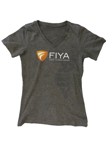 FIYA™ Logo Tee - Women's V-Neck